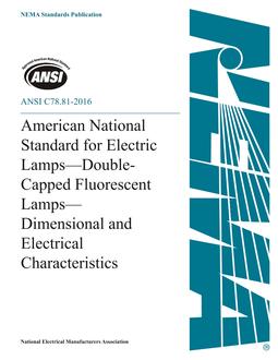 ANSI C78.81-2016 (R2022)