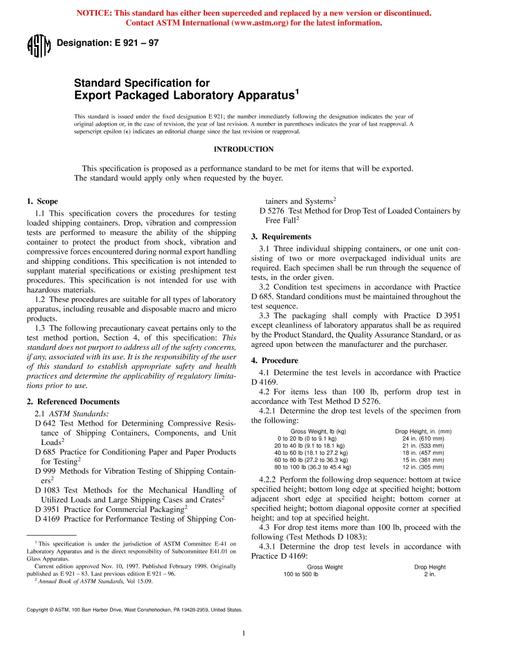 ASTM E921-97