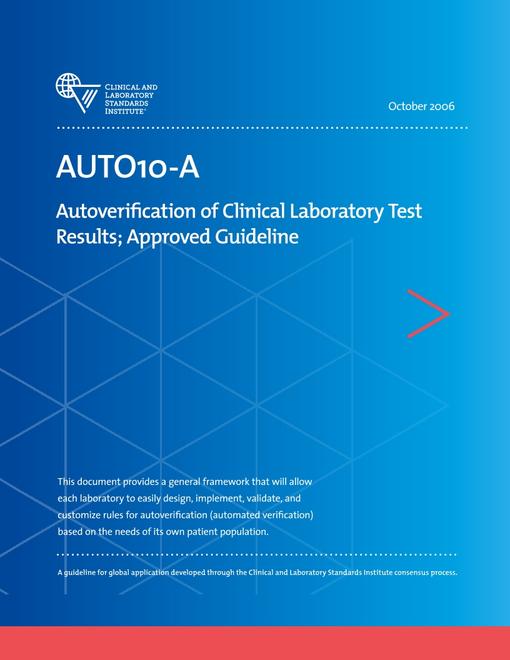 CLSI AUTO10-A