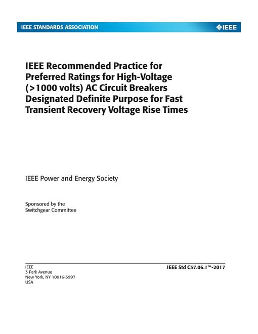 IEEE Switchgear Standards Collection: VuSpec(TM)