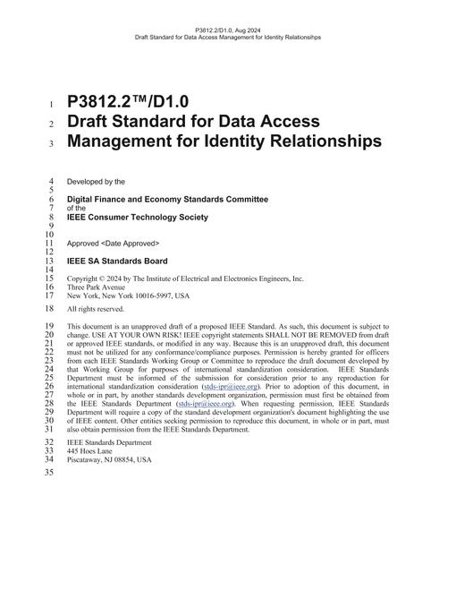 IEEE P3812.2