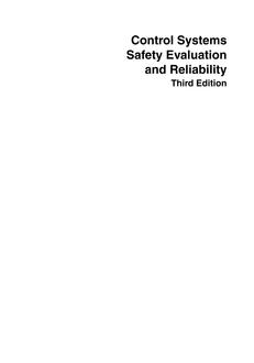 Control Systems Safety Evaluation and Reliability