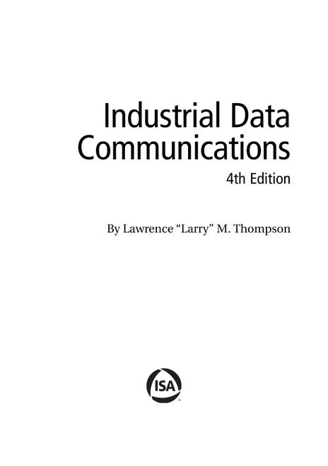 Industrial Data Communications