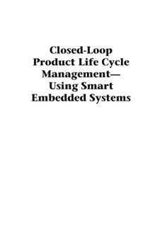 Closed-Loop Product Life Cycle Management - Using Smart Embedded Systems