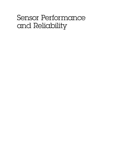 Sensor Performance and Reliability