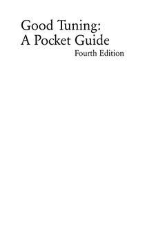 Good Tuning: A Pocket Guide