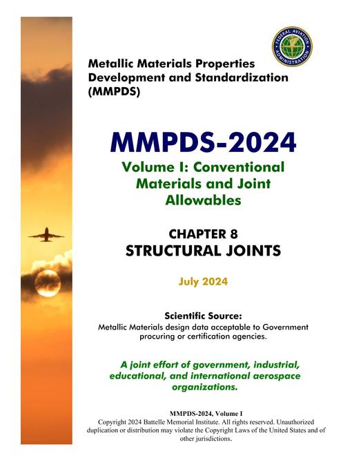 MMPDS-2024 Volume I Chapter 8